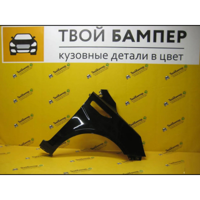 Крыло правое Kia Rio 2011 Phantom Black MZH Тайвань Крыло правое Kia Rio 2011 Phantom Black MZH Тайвань