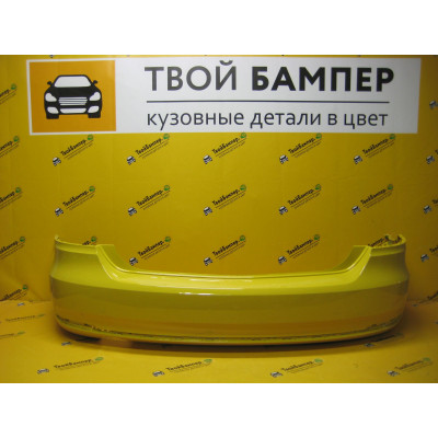 Бампер задний Volkswagen Polo 2015 Savanna Yellow LD1E Бампер задний Volkswagen Polo 2015 Savanna Yellow LD1E
