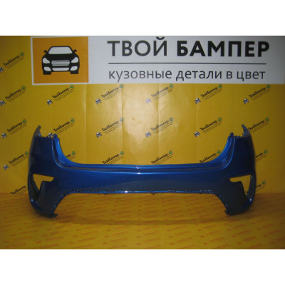 Бампер задний Kia Rio 2017 Marina Blue N4B Бампер задний Kia Rio 2017 Marina Blue N4B