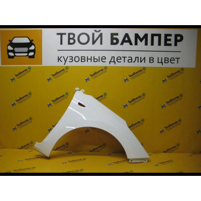 Крыло правое Hyundai Solaris 2017 Белый Atlas White SAW Тайвань