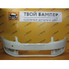 Бампер передний Skoda Octavia A7 2013 Candy White LB9A