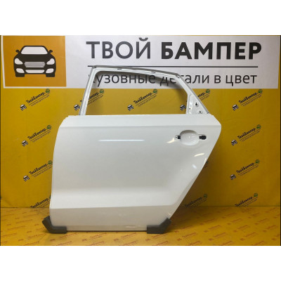 Дверь задняя левая Volkswagen Polo 2010 Pure White LC9A Дверь задняя левая Volkswagen Polo 2010 Pure White LC9A