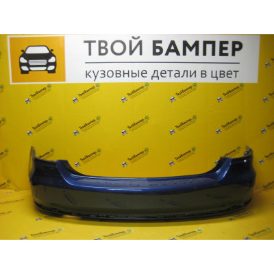 Бампер задний Volkswagen Polo 2015 Reef Blue LB5K Бампер задний Volkswagen Polo 2015 Reef Blue LB5K