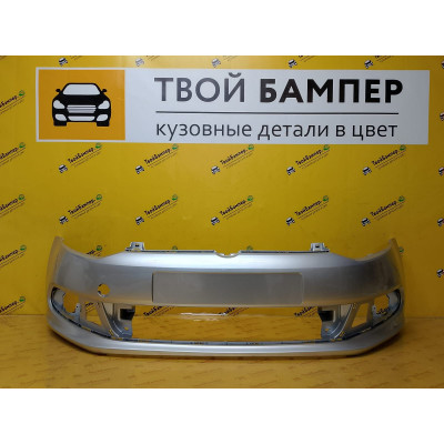 Бампер передний Volkswagen Polo 2010 Reflex Silver LA7W Бампер передний Volkswagen Polo 2010 Reflex Silver LA7W