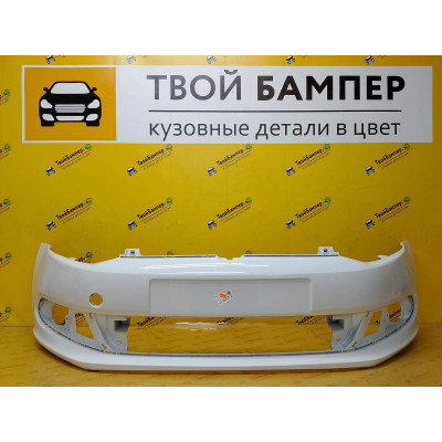 Бампер передний Volkswagen Polo 2010 Pure White LC9A Бампер передний Volkswagen Polo 2010 Pure White LC9A