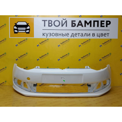 Бампер передний Volkswagen Polo 2010 Candy White LB9A
