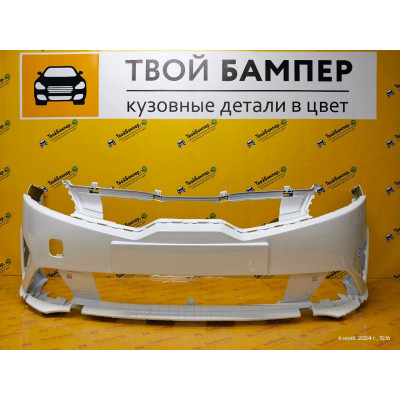 Бампер передний Kia Rio 2020 Atlas White SAW Бампер передний Kia Rio 2020 Atlas White SAW