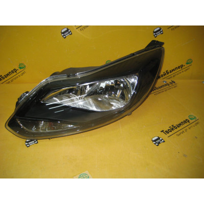 Фара левая черная электро.корре Ford Focus III 2011 Фара левая черная электро.корре Ford Focus III 2011