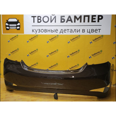 Бампер задний Hyundai Solaris 2015 седан Кофейный VC5 Бампер задний Hyundai Solaris 2015 седан Кофейный VC5