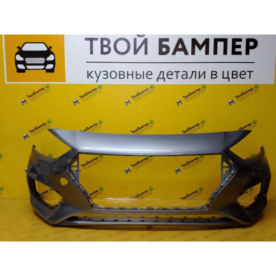 Бампер передний Hyundai Solaris 2017 Серый U4G Бампер передний Hyundai Solaris 2017 Серый U4G