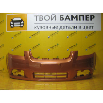 Бампер передний Chevrolet Aveo Т-250 Sunset Orange 54U Бампер передний Chevrolet Aveo Т-250 Sunset Orange 54U