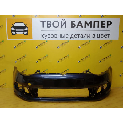 Бампер передний Volkswagen Polo 2010 Night Blue LH5X