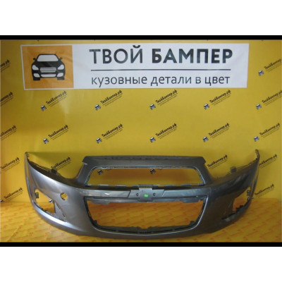 Бампер передний Chevrolet Aveo Т-300 Steel Grey GYM Бампер передний Chevrolet Aveo Т-300 Steel Grey GYM