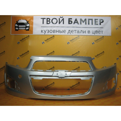 Бампер передний Chevrolet Aveo Т-300 Switchblade Silver GAN Бампер передний Chevrolet Aveo Т-300 Switchblade Silver GAN