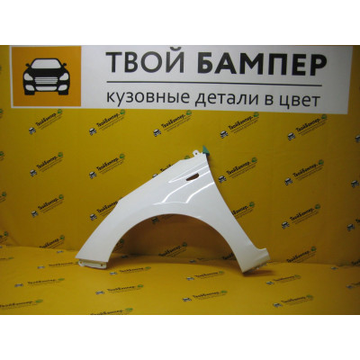 Крыло левое Hyundai Solaris 2017 Белый Atlas White SAW Россия Крыло левое Hyundai Solaris 2017 Белый Atlas White SAW Россия