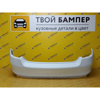 Бампер задний Skoda Rapid 2012 Pure White LC9A Бампер задний Skoda Rapid 2012 Pure White LC9A