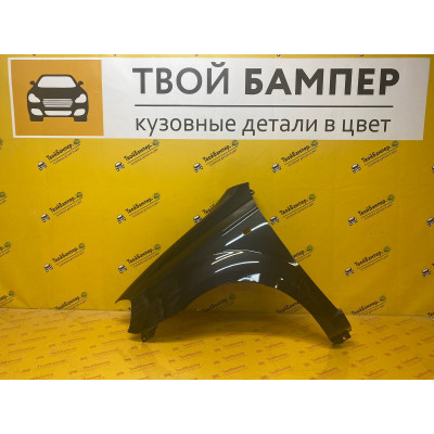 Крыло левое Chevrolet Aveo Т-250 Carbon Flash GAR