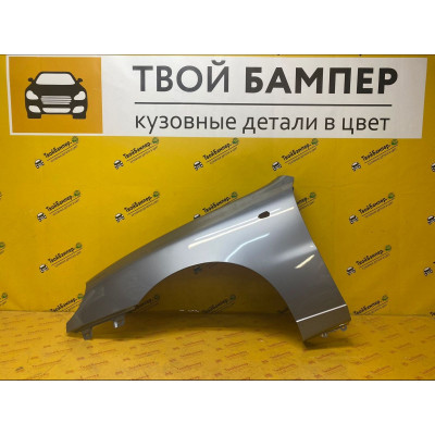 Крыло левое Chevrolet Lanos Light Silver 7163