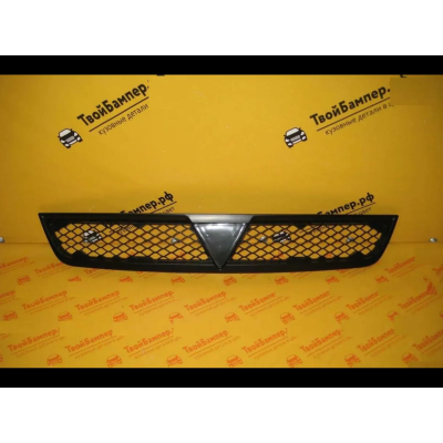 Решетка радиатора верхняя Черная Mitsubishi Lancer 10 Решетка радиатора верхняя Черная Mitsubishi Lancer 10