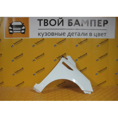 Крыло правое Kia Rio 2011 White Crystal PGU Начало Крыло правое Kia Rio 2011 White Crystal PGU Начало