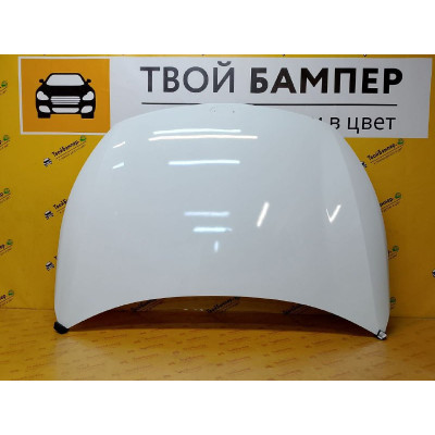 Капот Kia Rio 2017 White Crystal PGU начало