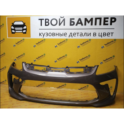 Бампер передний Kia Rio 2017 Sienna Brown S4N Бампер передний Kia Rio 2017 Sienna Brown S4N