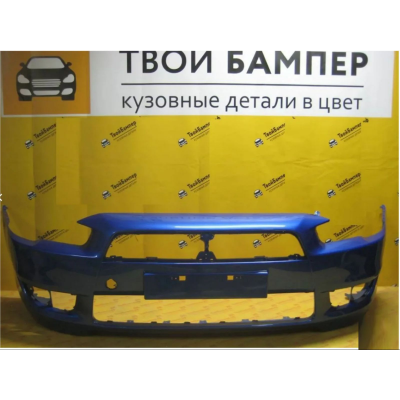Бампер передний Mitsubishi Lancer 10 Blue D06 Бампер передний Mitsubishi Lancer 10 Blue D06