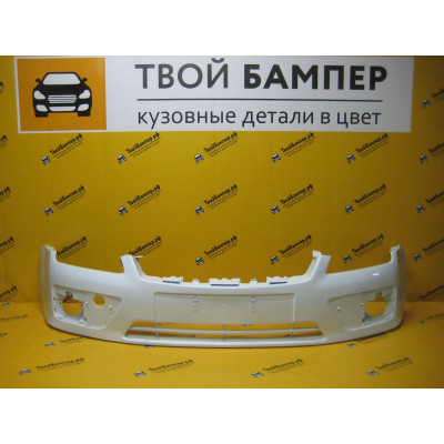 Бампер передний Ford Focus 2 (05-) Frozen White 7VT Бампер передний Ford Focus 2 (05-) Frozen White 7VT