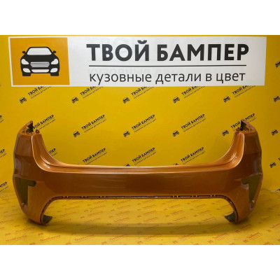 Бампер задний Kia Rio 2017 Sunset Orange SN4 Бампер задний Kia Rio 2017 Sunset Orange SN4