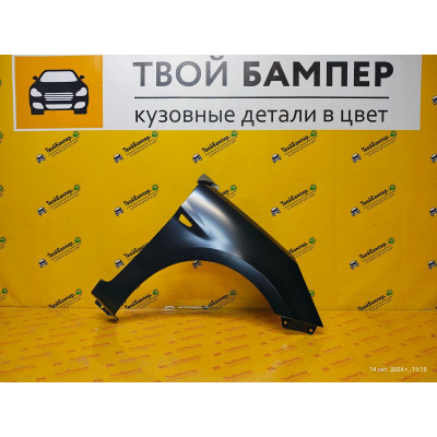 Крыло правое Hyundai Solaris 2011-2017 неокрашенное Тайвань