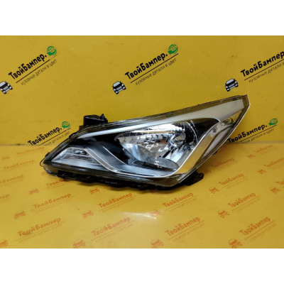 Фара левая с Эл. корр. в комплекте Hyundai Solaris 2015 Фара левая с Эл. корр. в комплекте Hyundai Solaris 2015