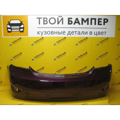 Бампер задний Hyundai Solaris 2011 Седан Фиолетовый PXA