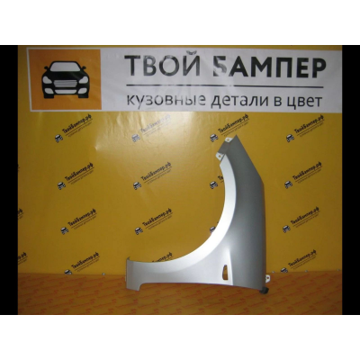 Крыло левое Hyundai Solaris 2011-2017 Серебристый RHM Россия
