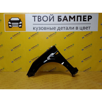 Крыло левое Hyundai Solaris 2011-2017 Черный MZH Россия Крыло левое Hyundai Solaris 2011-2017 Черный MZH Россия