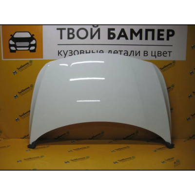 Капот Hyundai Solaris 2015 Белый PGU Россия Капот Hyundai Solaris 2015 Белый PGU Россия