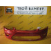 Бампер передний Ford Focus 2 рест. Tango Red 3RSE Бампер передний Ford Focus 2 рест. Tango Red 3RSE