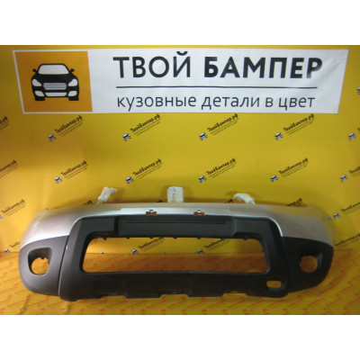 Бампер передний Renault Duster 2011 люкс Gris Platine D69 Бампер передний Renault Duster 2011 люкс Gris Platine D69