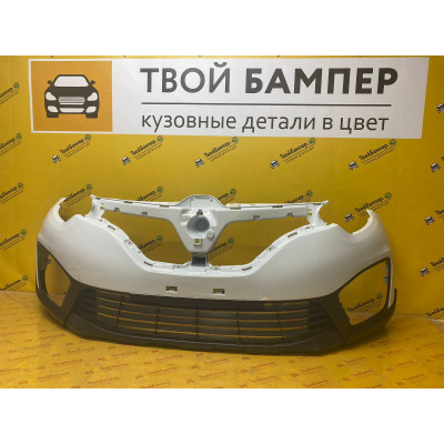 Бампер передний Renault Kaptur Blanc Glacier 369 Бампер передний Renault Kaptur Blanc Glacier 369