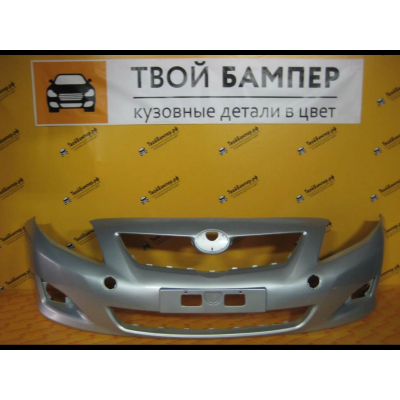 Бампер передний Toyota Corolla 2007 Light Blue 8S1 Бампер передний Toyota Corolla 2007 Light Blue 8S1