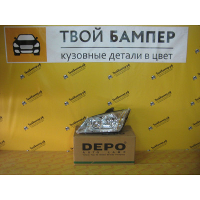 Фара левая Ford Focus II дорестайлинг Depo Фара левая Ford Focus II дорестайлинг Depo