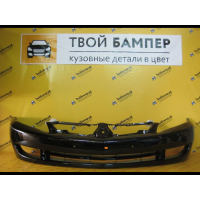 Бампер передний Mitsubishi Lancer 9 рестайлинг Amethyst Black X42 Бампер передний Mitsubishi Lancer 9 рестайлинг Amethyst Black X42