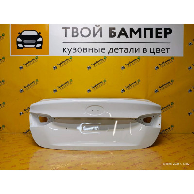 Крышка багажника Hyundai Solaris 2017 Белый Atlas white SAW Крышка багажника Hyundai Solaris 2017 Белый Atlas white SAW
