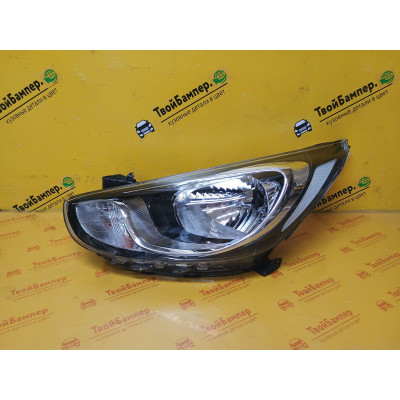 Фара левая Hyundai Solaris 2011 Фара левая Hyundai Solaris 2011