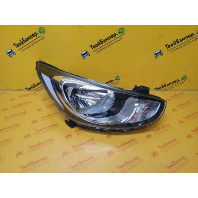 Фара правая Hyundai Solaris 2011 Фара правая Hyundai Solaris 2011