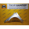 Крыло левое Ford Focus 2 (05-) Moondust Silver Тайвань